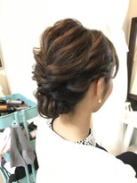 ロカット サロン(Roquat Salon)&nbsp;なみなみパーティアレンジ　【ヘアアレンジ　立川南/立川/袴】