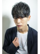 ホーミートウキョウ(HOMIE TOKYO) 刈り上げショート/ブルーカラー/グレー/ニュアンスパーマ