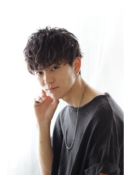 ヘアリゾート ブーケ(hair+resort bouquet) 【bouquet】くせ毛風パーマ×ソフトツーブロックマッシュ