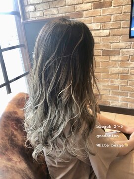 リーヘア(Ly hair) White beige balayage＊°+