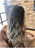 White beige balayage*°+