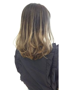 ファイブボックスヘアー 広島(five vox hair) 外国人風グレージュカラー