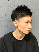 ロバーツヘアー 日野店 束感ツーブロック<理容室><日野/床屋/メンズ>