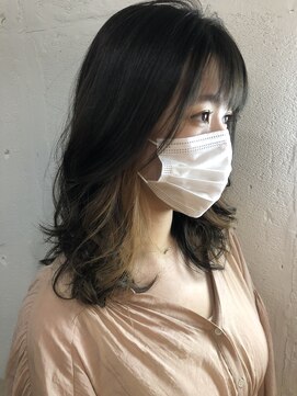 ヘアーワークス ヘルム 渋谷店(HAIR WORKS HELM) HELM 大人気イヤリングカラー☆