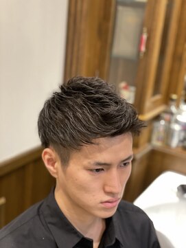 ヒロギンザバーバーショップ 神楽坂店(HIRO GINZA BARBER SHOP) ツーブロックジェットモヒカン