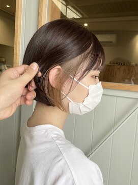 ニュウニュウ(NIU NIU) ミニボブインナーベージュ