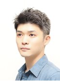 【ヨシザワ人形町】刈り上げグレーヘア