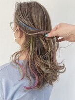 ステア ケース(stair case)&nbsp;白髪活かしとインナーパステルカラー 40代50代60代