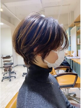 トッカ ヘアアンドトリートメント 難波店 小顔美人ショートカット/ハンサムショート/コンパクトショート