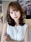 レイヤーカット_外ハネボブセクションカラー_79291