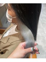 バンブーグラス(Bamboo grass)&nbsp;ホワイトシルバーインナーカラー☆