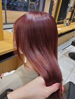 アース 一宮店(HAIR & MAKE EARTH) こっくりカラー☆ラズベリーレッド