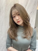 ロンド レア 天神大名店(Lond Le’a)&nbsp;ダブルカラーベージュカラーケアブリーチハイトーンカラー韓国