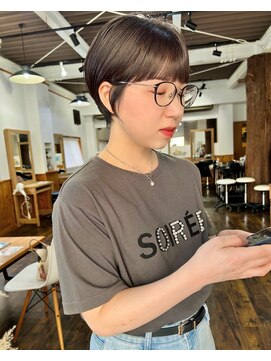ヘアメイクエイト 丸山店(hair make No.8) ◆担当：岩切祐樹◆ワイドバング＋ショート