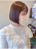 大人気☆アッシュカラーまとまるボブ 畠中ケント
