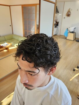 あのん 艶感パーマ