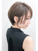 丸みショートボブ