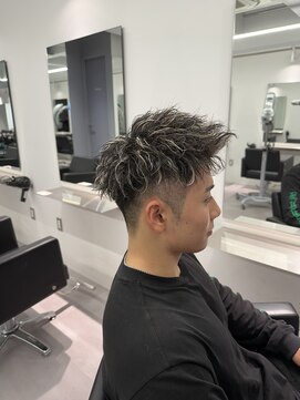 パーク バイ クリーム 大宮(PARK by CREAM) 【メンズ】ハイライトツイスパショート