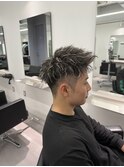 【メンズ】ハイライトツイスパショート