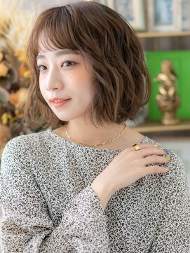 カバーヘア ブリス 大宮西口(COVER HAIR bliss) ボブパーマ大人可愛いフレンチカジュアルc5大宮20代30代40代