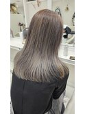 30代40代50代/ロング/バレイヤージュ/白髪ぼかし