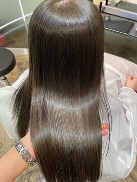 ベル バイ マグ 諏訪店(belle by Mag) 大人美人アッシュオリーブショコラアッシュ韓国ヘアモテ髪