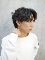 バイフィフス 原宿/表参道(by fifth)&nbsp;毛流れセンターパートフェザーパーマニュアンスパーマ