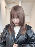 ☆ハイトーンブリーチミルクティーカラーホワイトベージュカラー