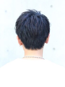 リップス 二子玉川店 (LIPPS) アップバングショート好感アップツーブロックニュアンスカール