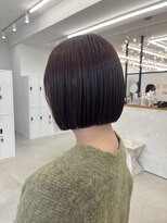 サンド 大阪梅田(sand)&nbsp;@haru__sand ボブ/レイヤーボブ/韓国風/小顔/ワンレン/大阪梅田