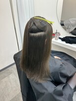 ミラ 銀座(MILA)&nbsp;縮毛矯正×オリーブカラー