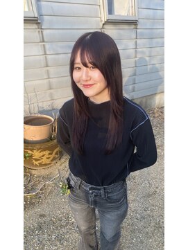 ヘアーコンセプト アイアイオ(HAIR CONCEPT iio) ブリーチなしpurple color