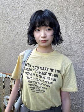 上目黒美容室 ボブパーマ