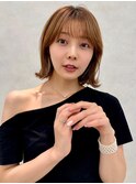 レイヤー/ネビージュ/韓国ヘア/イメチェン/縮毛矯正/中野/