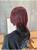 ウルフカット/インナーカラー/髪質改善/溝の口