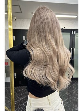 ランズ(LANDS) ミルクティーベージュ　シールエクステ80本　『大阪　梅田』