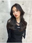 レイヤーカット小顔に見せるヘア/韓国ヘア/髪質改善/福岡/博多