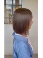 アルブル ヘアー デザイン(arbre hair design)&nbsp;ツヤツヤ♪ナチュラルな仕上がりの縮毛矯正/ボブスタイル