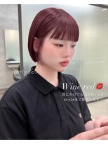 リリー(Lilley)&nbsp;韓国レイヤー/ボブカット/目元強調前髪