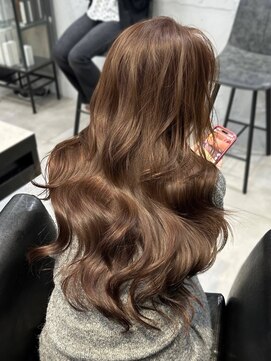 フィーネ 横浜(Fi -Ne) まろやかモカブラウン/プルエクステ/髪質改善/韓国レイヤー