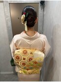 【訪問着着付け+ヘアセット】六本木/六本木駅/ヘアセット/着付け