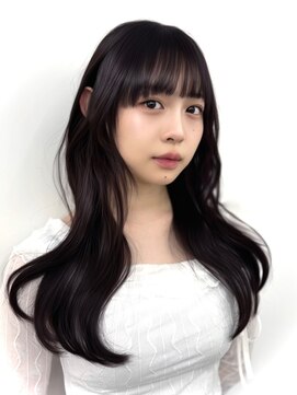 アマトウキョウスマートサロン(AMA TOKYO×Smart Salon) 韓国スタイル/ナチュラルくびれヘア_くびれ巻き_透明感カラー