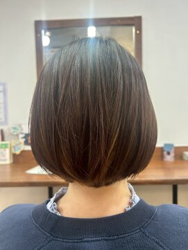 フリックフラック 西台店(Flic Flac) 艶髪ボブ 【西台/高島平/髪質改善/カラー/白髪染め】