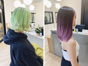 チェレ アズーリ 狭山店(Chere azuri)の写真/【学割U24】《カット+カラー+パーマ+トリートメント￥5900》お手頃価格でトレンドのデザインカラーに♪