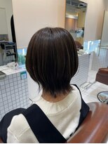 ファスナーグランデ(fustener grande)&nbsp;レイヤーボブ×マットベージュ