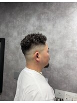 スピン 本八幡(SPIN)&nbsp;MEN’S HAIR/サーフカール/刈り上げセンターパート/本八幡