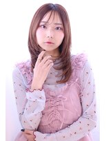 マルシェ(marche)&nbsp;20代30代ミディアムレイヤー/韓国風前髪/髪質改善トリートメント