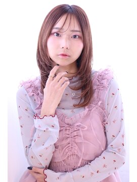 マルシェ(marche) 20代30代ミディアムレイヤー/韓国風前髪/髪質改善トリートメント