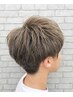 ≪男性限定≫カット+コラーゲンカラー+集中トリートメント　￥10300→￥6800 