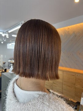 クルムバイルチア(Kulm by Luccica) ((kulm by luccica YUNA))髪質改善ストレートボブ！！